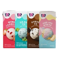 [ของแท้ 100% ] Baskin Robbins นม รสไอศกรีมขนาด 190 ml จากเกาหลี