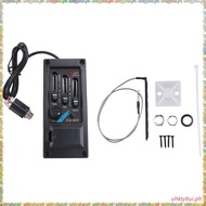 [L U T I] EQ-505 Guitar Saddle Pickup 3 Bands EQ Equalizer Left Hand Acoustic Guitar Preamp System E