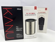 กาแฟเกาหลี KANU Mini Americano 카누 다크 로스트 아메리카노 100 ซอง/Sticks + Free gift set แก้วน้ำ KANU