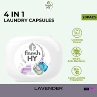 FRESH HY 4 IN 1 Laundry Capsules Lavender Best Selling Discontinue Items Limited Edition