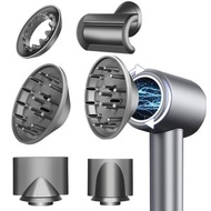 鯨品購 - 適用於戴森吹風機美髮造型風嘴5件套 專業造型吹風機風嘴套裝 擴散／柔和／造型／顺滑／防飞翘 卷髮 直髮 波流 蓬鬆 順滑