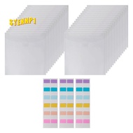 30 PCS Scrapbook Paper Storage Organizer For 12 X 12 Inch Scrapbook Paper, Vinyl Records, And Cards 