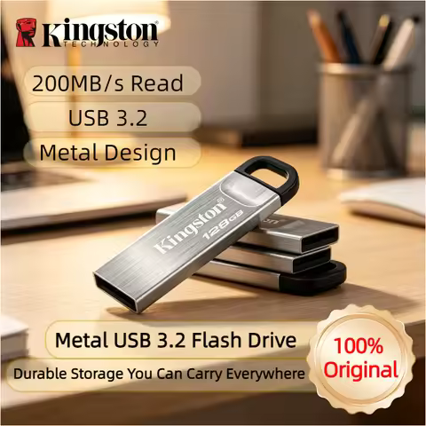 Kingston DataTraveler Kyson 64GB USB3 2 Gen1 Flash Drive 200MB Read For Desktop PC Computer Pro Core