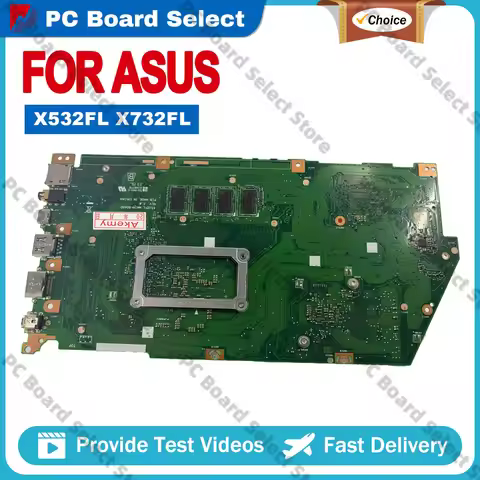 X532FL S531F Laptop Motherboard For ASUS S532F K531F X532FLC V531F X532FAC V532F S5500F X532F K532F 
