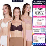 Wacoal Go Girls Smart Size Easy Matching Bra บราไร้โครงวาโก้ เซท 3 ชิ้น รุ่น WB3Y41 คละสี (BT-CR-OT)