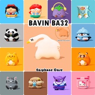 【imamura】For BAVIN BA32 Case Earphone Case Trendy Cartoon Series Soft Silicone Casing NO.4