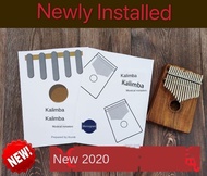 【191 ให้ออกไป 2020 Kalimba Song Kalimba Note หนังสือสอนดนตรี คาลิมบา 17 คีย์ 21 คีย์เครื่องดนตรี
