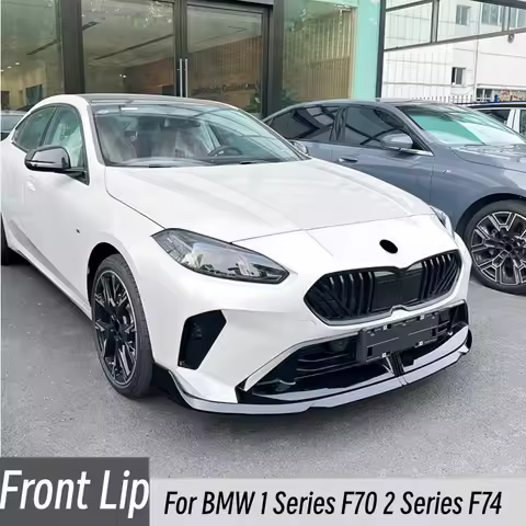 For BMW 1 Series F70 2 Series F74 M Sport 3pcs/Set Car Front Bumper Splitter Lip Chin Spoiler Body K