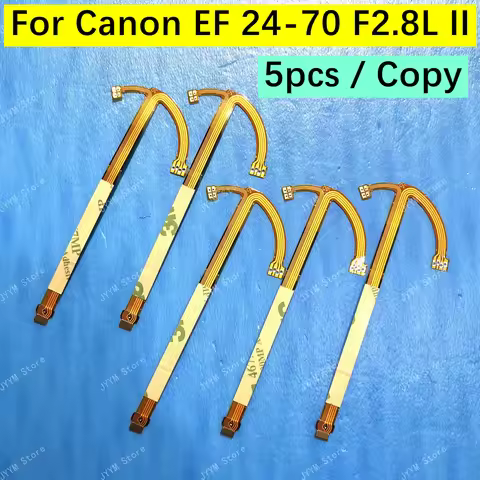 5pcs Copy For Canon EF 24-70mm F2.8 L II Lens Aperture Flex Diaphragm Cable Flexible FPC EF 24-70 2.
