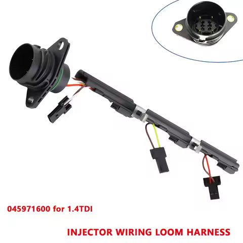 045971600 Injector Wiring Harness Fit for Audi A2 8Z0 VW Lupo Polo Fabia Ibiza 1.2 1.4 TDI