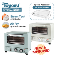 [NEW and Improved] TOYOMI 12L Rapid Air Fryer + Steam Oven AFO 1266ST / AFO 1277ST