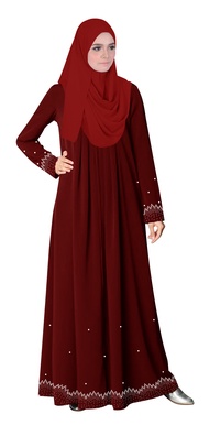 Turkish Stylish Jubah Abaya Ankara Dress For Ladies Chandani โ Ankara Chandani