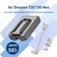 P2033-8S1P-PAA 2900mAh Replacement for Dreame T30 R20 Cordless Vacuum Cleaner Rechargeable Removable