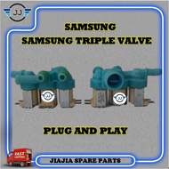 Washing Machine Water Inlet Valve Samsung WA80F5S7 / WA90J5710SG / WA90J5713SW / WA10J5710SG /WA90F5
