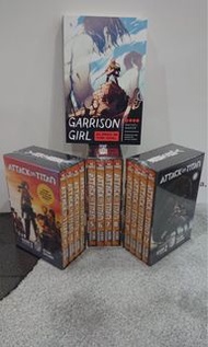 Attack On Titan manga comics box set / 進擊的巨人 英文版漫畫