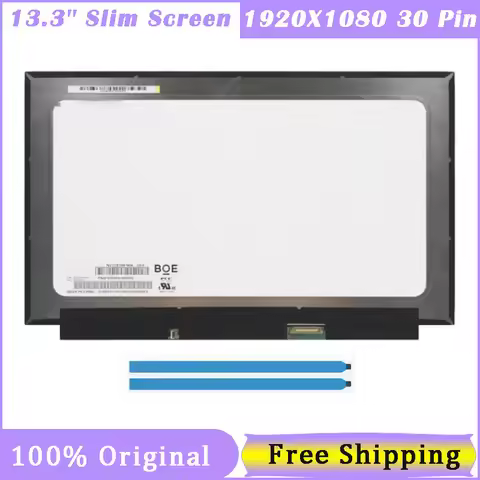 13.3 Inch Slim 30 Pin Laptop Screen NV133FHM-N6A N5A N52 N61 N62 LP133WF4-SPB2 M133NWF4 R0 R3 N133HC