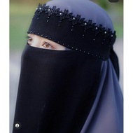 Niqab Bandana Niqab Veil Niqab Yemen Veil Bandana Niqob Viral Niqob TAZKIYAH NEW