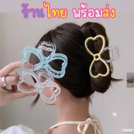 New Resin Hair Clip Bright Colors Korean Style Transparent Color Jewelry H37