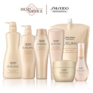 Shiseido Sublimic Aqua Intensive For Damaged Hair Series Shampoo/Treatment/Mask