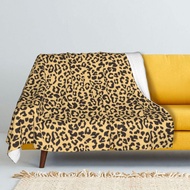 2024 Fishion Leopard-print-with-brown-black Winter Thicken Cashmere Blankets Lamb Blanket Coral Fleece Throw Blanket Warmth Bed Clothes Sofa,one Size: 40inchx60inch (100cmx150cm) customization ✣ ■ No.153