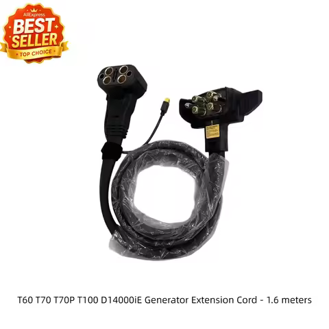 New Agras T100 T70 T70P T60 D14000iE Generator Extension Cord - 1.6 Meters Agriculture Sprayer Drone