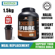 (Free Shaker) BS Nutrition Hydro Whey Fibre 1.5kg. HALAL, Meal Replacement, Weight Loss, Weight Management, Muscle Recovery (Select Flavour)