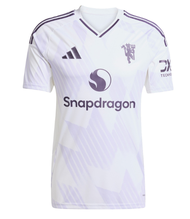 (Authentic) English Premier League 25-26 Manchester United away jersey Adidas short sleeved football