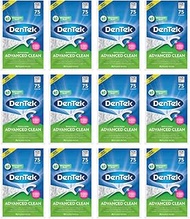 DenTek Triple Clean Floss Picks | 75 count | 12 Pack (900 Total)