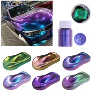 TIMEKEY 10g Car Chameleon Pigment Powder Color Changing Pigment Car Decoration Pearlescent Pigment P