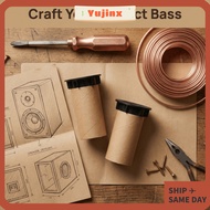 YUJINX 2PCS E302 Speaker Port Tubes, 72mm x 118mm for 6-8 Inch Speakers Bass Enhancer, Replacement 5