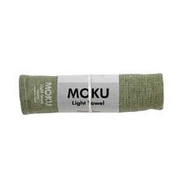 日本 kontex Moku 輕薄速乾純棉毛巾/ M/ 綠