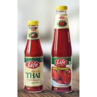 Life Thai Chilli Sauce (360gm) /Tomato Ketchup (485gm) NATIONWIDE DELIVERY