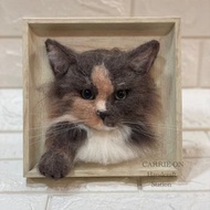 羊毛氈半立體相架