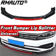RMAUTO 4Pcs Car Front Bumper Lip Spoiler Splitter Diffuser Chin Body Kit For Toyota For BMW E60 E90 