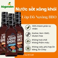 WRIGHT'S Smoked Sauce 103ml Hickory Liquid Smoke Seasoning BBQ Marinade - Diet - Macrobiotic Diet - 