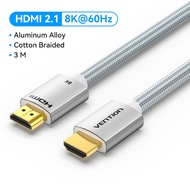 Vention HDMI 2.1 Cable HDMI to HDMI Cable 48Gbps 8K 60Hz 4K 120Hz for laptop PC monitor PS4 PS5 proj