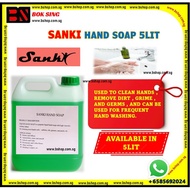 SANKI HAND SOAP / LIQUID HAND WASH SOAP / HAND SOAP / 5LIT