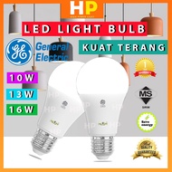 Super Bright-LED GE Light Bulb(Tahan Lama)With SIRIM Approved10W 13W 16W Mentol Lampu Energy Saving 