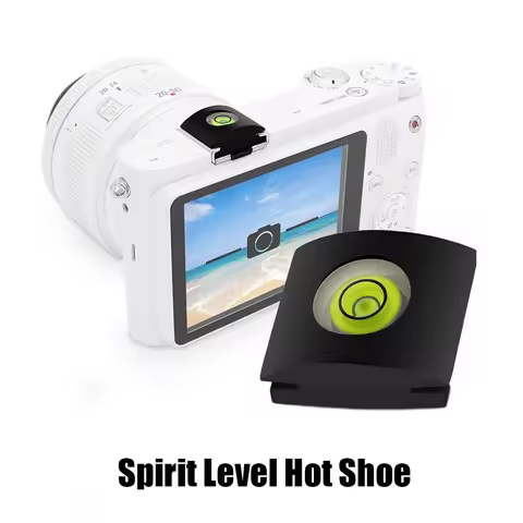 Flash Spirit Level Hot Shoe Protector Cover for Nikon Canon EOS M M2 M3 600D 700D 750D 6D Pentax Cas