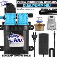 HIU Dualpump Automatic Booster Package - 1 2 inch External Thread Connector - SINLEADER, 12V 8A