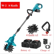 Tamias 🚛เครื่องไถดินไฟฟ้า เครื่องตัดหญ้า เครื่องไถดินไร้สาย อัพเกรดเป็นแบตเตอรี่ 2 ก้อน อุปกรณ์ฟรี M