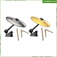 [Flourish] Car Air Vent Cymbal, Mini Cymbal with Symbol, Fun Car Accessory, Compact Cymbal, Musical 