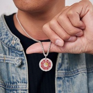 [Xiuyuantang] Product Tai Chi Yin-Yang Gossip Pendant New Chinese Style Taoist Youth Cool Play All-M