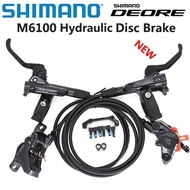 SHIMANO DEORE M6100 2 piston M6120 4 piston Brake MTB Mountain Bikes Hydraulic Disc Brake MTB BR BL-