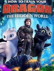 3D BLURAY English Cartoon Movie How to Train Your Dragon : The Hidden World