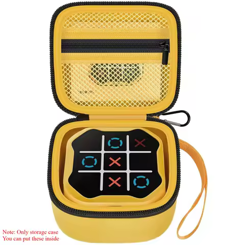 （CASE ONLY)Case Compatible with GiiKER Tic Tac Toe Bolt Game 3-in-1 Handheld Puzzle Game Console, Fi
