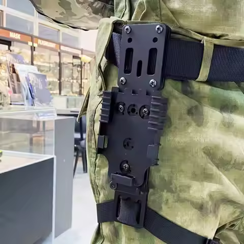 IPSC Metal Modular Holster Adaptor Supports Popular “Mid-ride” Mode Of Carry To Lower The P Below Th