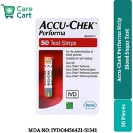 Accu-Chek Performa Test Strips 50 Strips (Blood Sugar Monitoring)