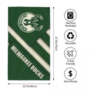 Milwaukee Bucks NBA1 Champion (7) Absorbent Towel Square Towel Face Towel Beach Hand Towel Bath Towe