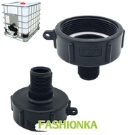 FASHIONKA IBC Ton Barrel Connector, IBC Accessories IBC Tank Adapter,  Fitting Plastic S60 Hose Conn